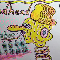 Image 11 of Leif Goldberg's 2026 Calendar! (12 double sided screen prints!)