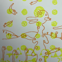 Image 12 of Leif Goldberg's 2026 Calendar! (12 double sided screen prints!)