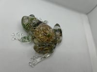 Image 1 of A Bloom Within Resin Frog