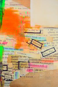 Image 3 of Words by 'The Naked Artist' aka Suzie