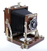 Image 2 of Nagaoka MKII Ultralight 4X5 camera 210mm Lens + Holders + Film READY TO SHOOT (#1829)