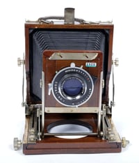 Image 3 of Nagaoka MKII Ultralight 4X5 camera 210mm Lens + Holders + Film READY TO SHOOT (#1829)