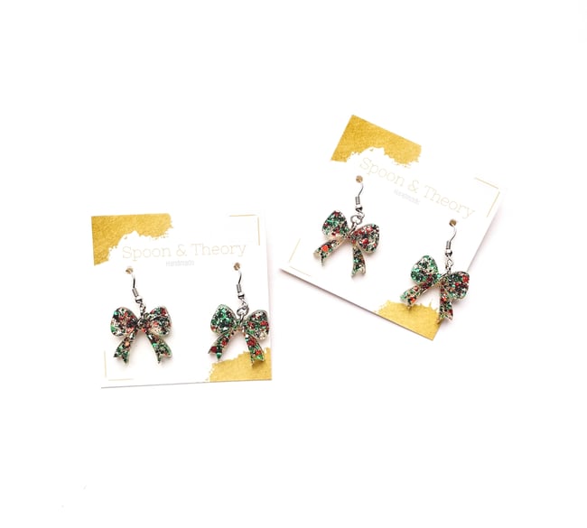 Mini Ribbon Earrings 