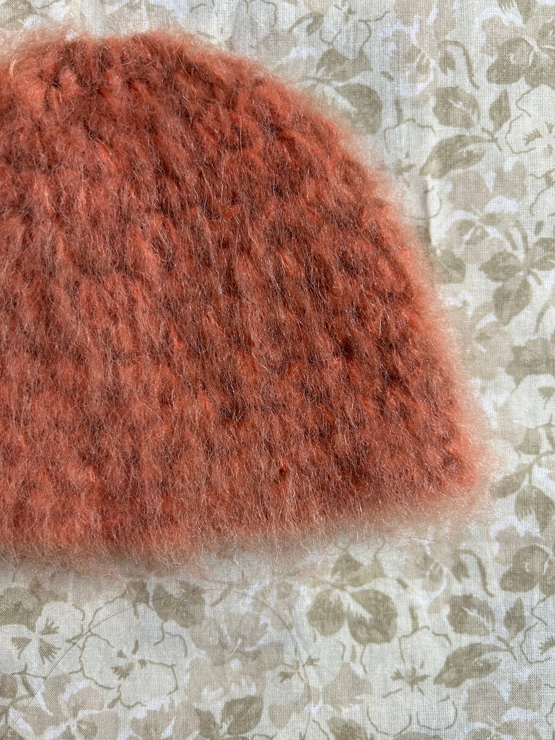 Image of Crocheted Newborn Beanie