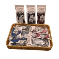 Image 5 of Essential Everyday Trio: Set of 3 Wristlet keychains with Lipstick Holder, Car Coaster