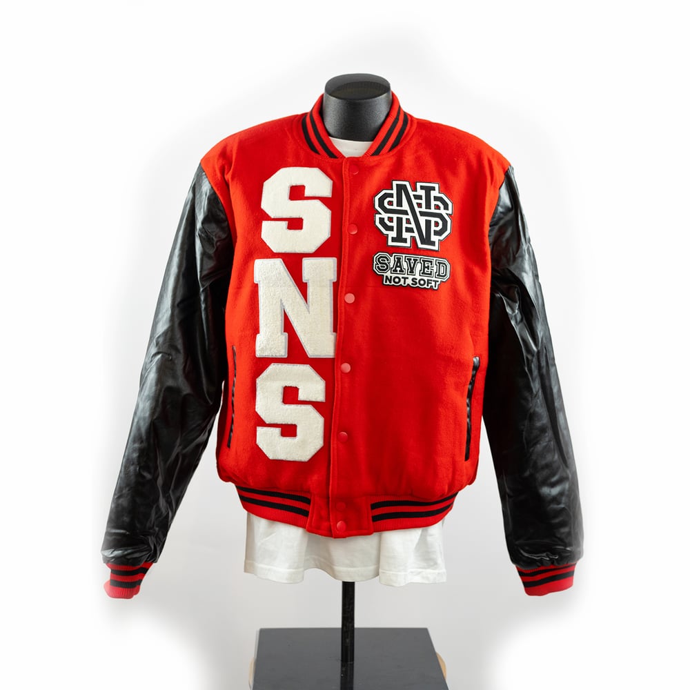 Image of SNS Letterman Red n' Black