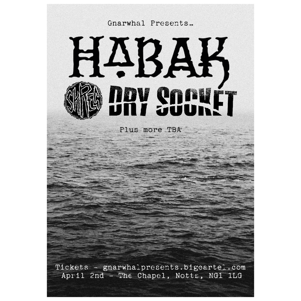 Habak (MX) / Dry Socket (US) / Skreg + more TBA @ The Chapel