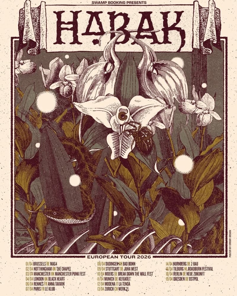 Habak (MX) / Dry Socket (US) / Skreg + more TBA @ The Chapel