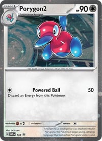 Porygon2 - 138 (Cosmos Holo) - SV: Scarlet & Violet Promo Cards - Near Mint