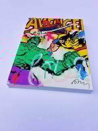 Image 3 of too pretty not to save, but too toxic to rescue (original painting)