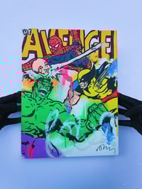 Image 1 of too pretty not to save, but too toxic to rescue (original painting)