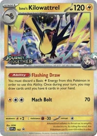 Iono's Kilowattrel - 182 (Prerelease) - SV: Scarlet & Violet Promo Cards - Near Mint