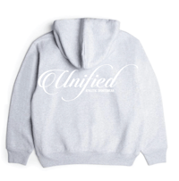 Image 2 of Unified Script Hoodie - Grey
