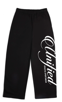 Image 1 of Unified Script Sweatpants - Black