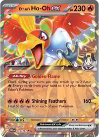Ethan's Ho-Oh ex - 039/182 - SV10: Destined Rivals - Near Mint