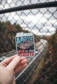 Image 2 of Cracked Ice greenland shark sticker