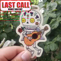 Image 1 of Angel Calavera Vinyl Sticker