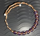 Image 2 of Amethyst gold bangle 