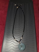 Image 2 of Jade and onyx beaded necklace