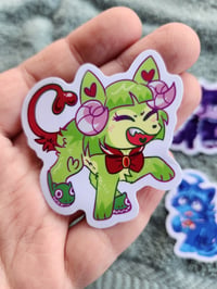 Image 2 of Iruma kun mini cat stickers