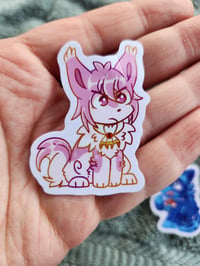 Image 4 of Iruma kun mini cat stickers