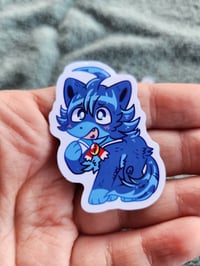 Image 5 of Iruma kun mini cat stickers