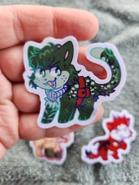 Image 4 of My hero academia cat mini stickers