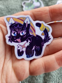 Image 3 of One piece cat mini stickers