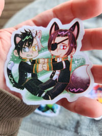 Image 3 of Otp ship glitter stickers