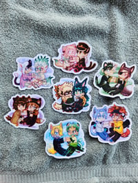 Image 1 of Otp ship glitter stickers