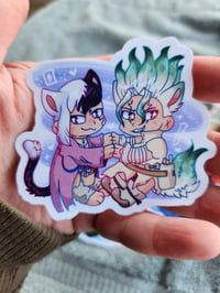 Image 5 of Otp ship glitter stickers