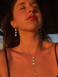 Image 2 of Mint Green Northern Lights Necklace