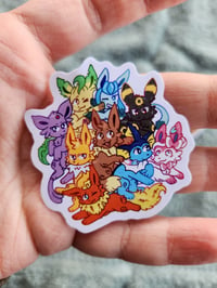 Image 3 of Pokemon mini stickers & glitter stickers