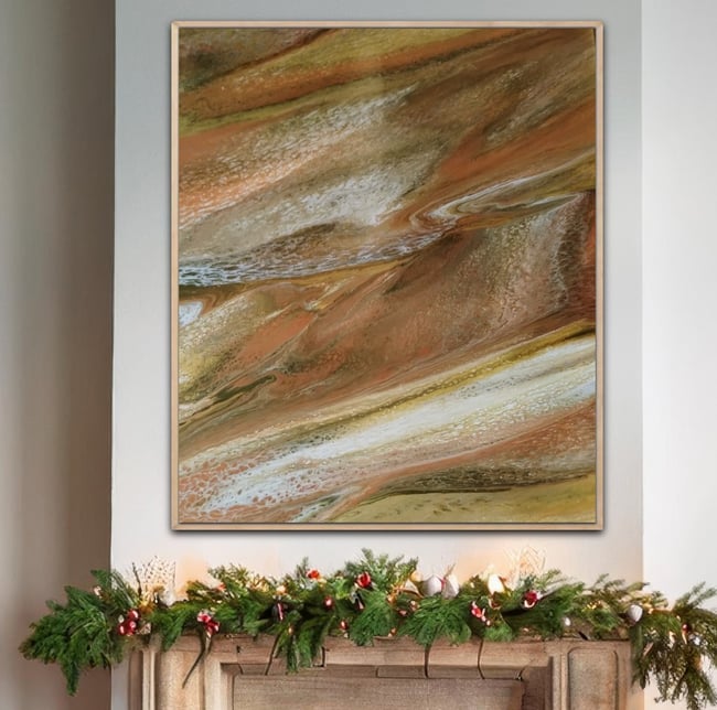 Royal Garden 120-90 cm Unframed 