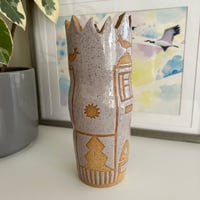Image 4 of French Gray Stoneware Vase
