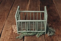 Image 3 of Rystic crib in forest green 