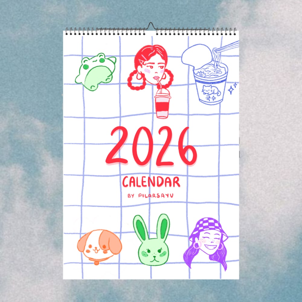 Image of Wall Calendar 2026 ☁️ 
