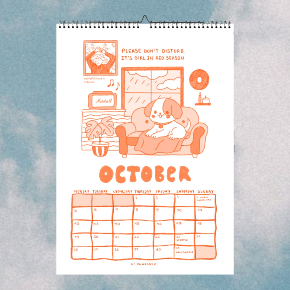 Image of Wall Calendar 2026 ☁️ 