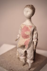 Image 2 of Needle felted Japanese silk Art Doll, #12