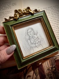 Image 2 of Alice & The White Rabbit Illustration