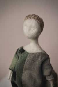 Image 5 of Needle felted, Japanese Cotton Art Doll, #13