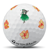 Image 3 of TaylorMade TP5 pix Island Time Golf Balls [2025]