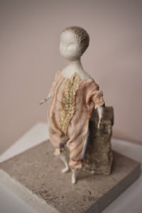 Image 1 of Needle felted Japanese silk Art Doll, #16
