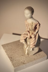 Image 3 of Needle felted Japanese silk Art Doll, #16