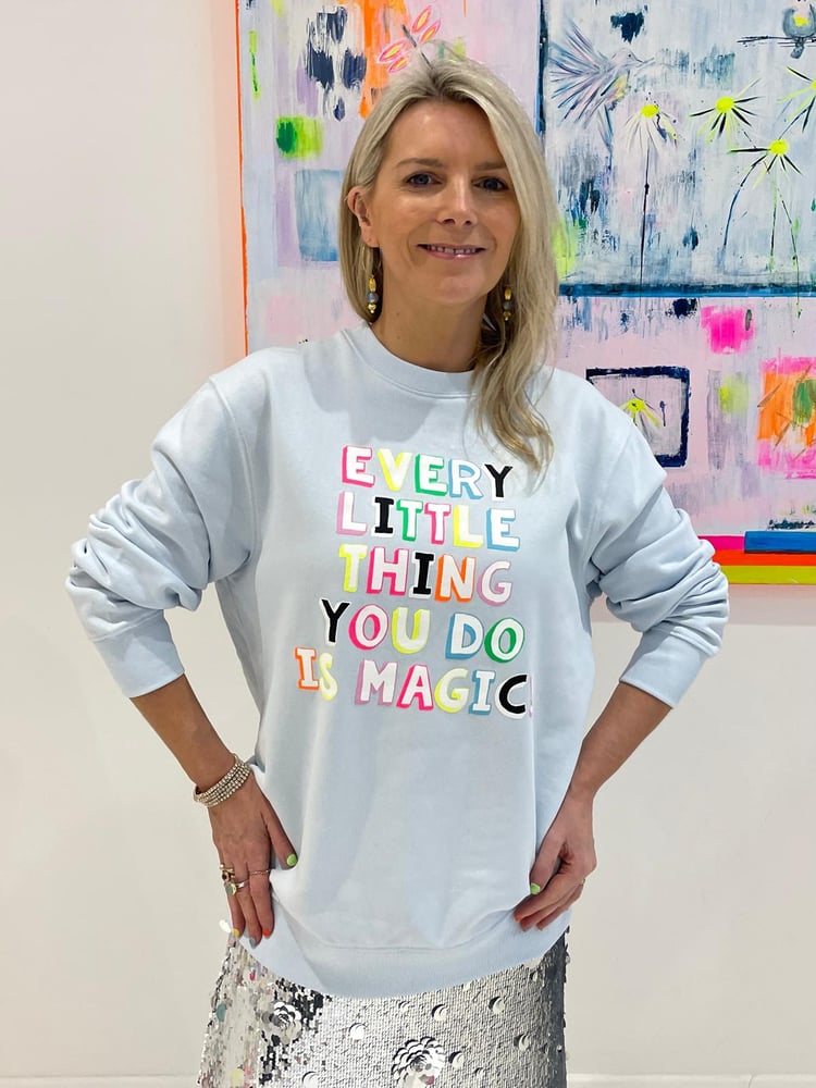 Image of Light Blue Magic Sweatshirt