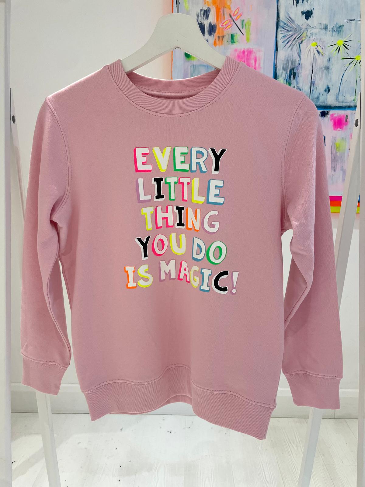 Image of Kids Pink Magic Sweatshirt
