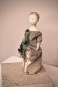 Image 6 of Needle felted, Japanese Cotton Art Doll, #13