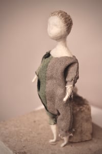 Image 2 of Needle felted, Japanese Cotton Art Doll, #13