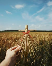 Image 2 of Straw Doll Craft Kit