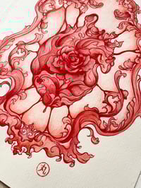 Image 2 of Anatomy of Intimacy Original Watercolor & Ink Painting